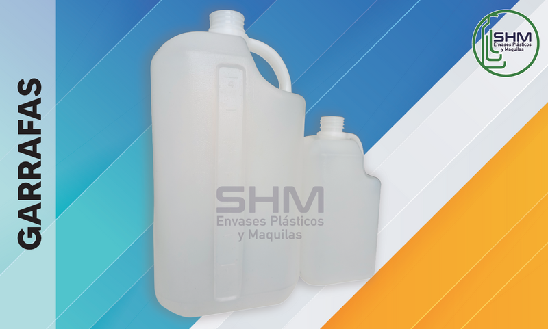 GARRAFAS PLASTICO ENVASE SHM